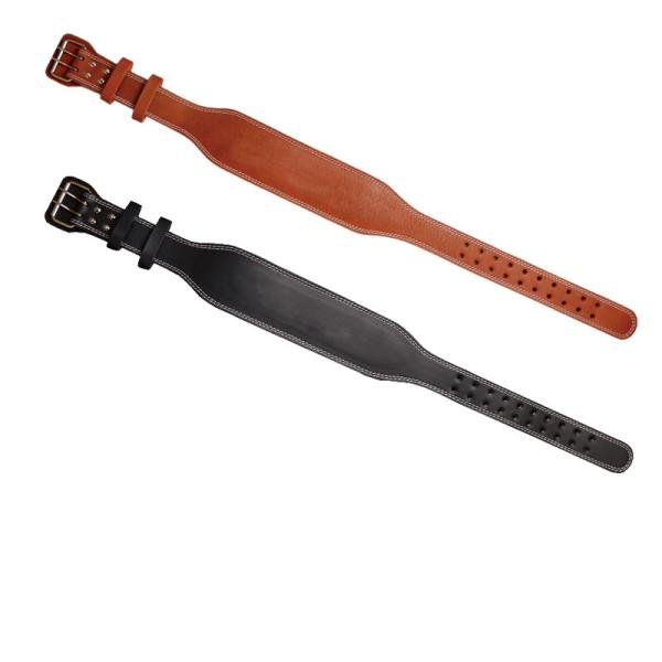 Buy Gym Padded Weight Lifting Bars Belt Leather Contoured Unisex at wholesale prices