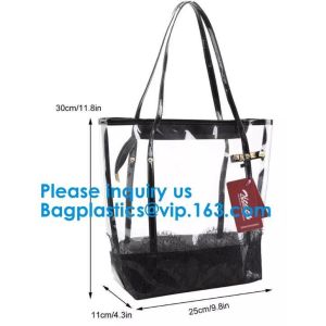 Summer Large Clear Bags for Women Beach Clear Purse,Womens Fashion Transparent