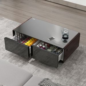 Quality 2024 Table Primst Fridge Table Smart Coffee Table With Speakers Electric Power Source for sale