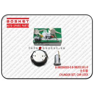 China Isuzu ELF 4HK1 Car Lock Cylinder Set 8980560030 8982011610 8-98056003-0 8-98201161-0 on sale
