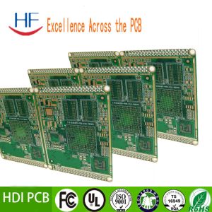 Quality 10 Layer Electronic PCB Board BGA Material 0.08mm MIN Solder Mask Bridge for sale