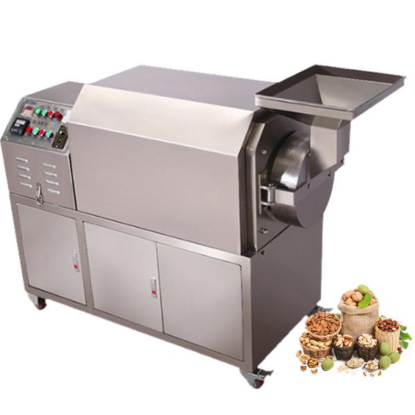 Widely Used Commercial Stainless Steel Peanut Roaster Machine / Electric Seeds