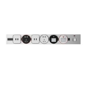 Residential Desk Grommet Power Outlet Power Socket Track GSS System