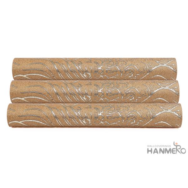 Nightclub Wallpaper Decoration Bronzing Plant Fiber Particle Golden Color