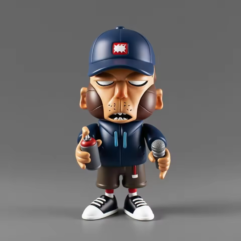 Alternative angle showing dynamic figure pose and accessories