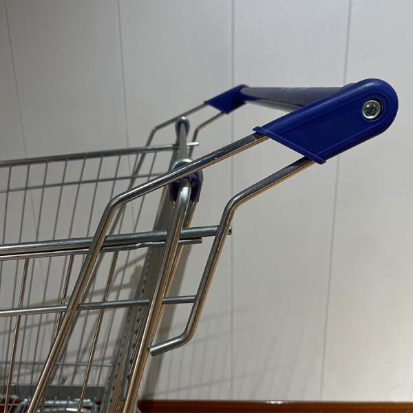 240L Large Capacity Convenience Store Grocery Carts Metal Durable German type Steel Shopping Cart