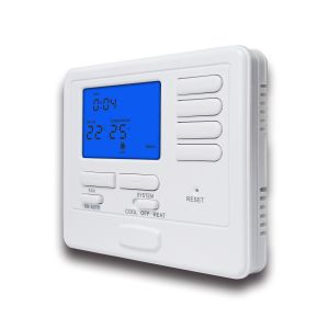 LCD Display Digital 24V HVAC Wired Room Thermostat For Central Air Conditioner