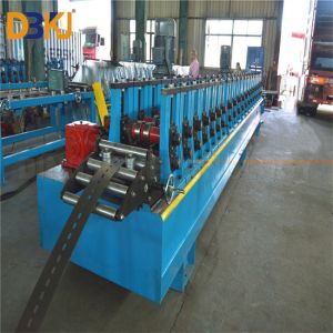 High Speed Strut Channel Roll Forming Equipment PLC Control System