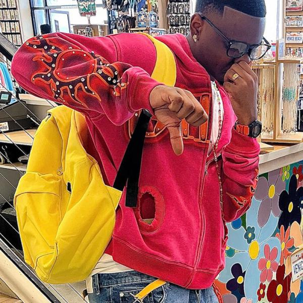 Custom Hiphop Streetwear Vintage Acid Wash Hoodies French Terry Zip up Hoodies Screen Printing Rhinestone Men's Cropped Hoodie