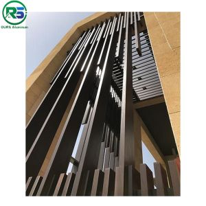 10mm Thickness Aluminum Wall Panels Architectural Suspended Fireproof