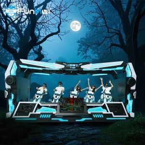 Quality 6180*2695 * 2825mm 9D Virtual Reality Cinema With Dynamic Lighting Effects High Definition Visual Effects for sale