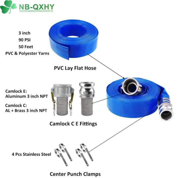 Factory Price Different Colors PVC Layflat Hose