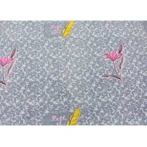 230cm Width Mattress Quilting Fabric Printed Polyester Spinning Mattress Cloth