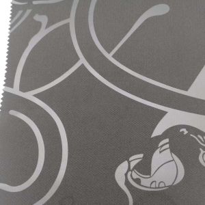 Printed 50Dx50D 100% Polyester Winter Jacket Fabric TPU Coated