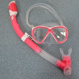 Scuba Diving Snorkel Set Adults Swimming Goggle Mask Combo