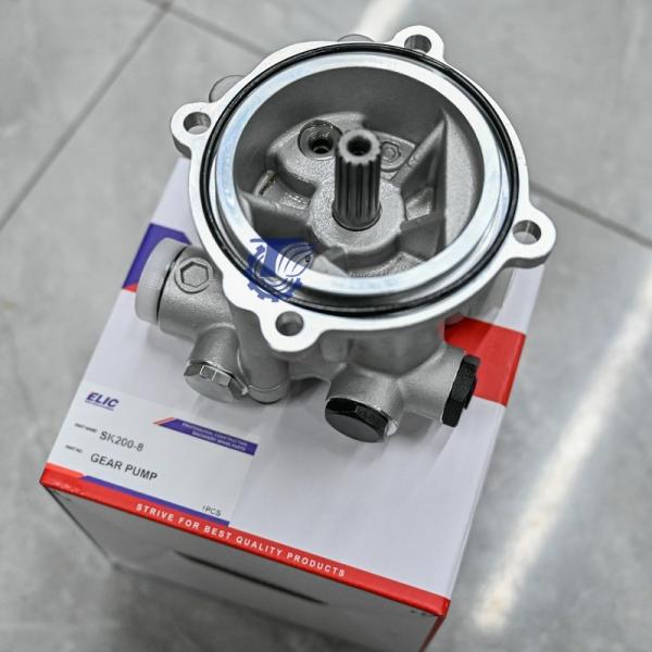 Buy Kobelco Sk200-8 Gear Pump Hydraulic , Stable K3V112DTP Hydraulic Pump at wholesale prices