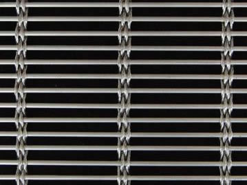 Rods / Cable Architectural Metal Mesh Screens , Decorative Metal Mesh Sheets