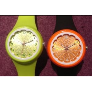Silicone watch, silicone material, fashion design, japanese movement, 3atm water