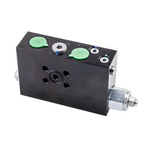 Customized Hydraulic Manifold Aluminum Shut Off Valves Hydraulic Solenoid Valve