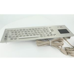 67 Keys Usb Industrial Keyboard With Touchpad Waterproof