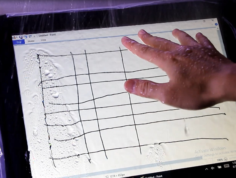 Quality 12.5&quot; Waterproof Touch panel with EETI controller for Industrial Touch Monitor for sale