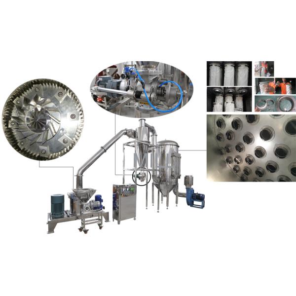 Buy Superfine Dry Fruit Stainless Steel Pulverizer , Food Pulverizer Machine at wholesale prices