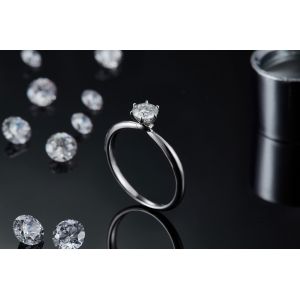 Wholesale Moissanite Jewelry 925 Sterling Silver Wedding Engagement Moissanite