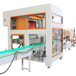 Quality 350g / M² Automatic Carton Box Packing Machine Case Packer for sale