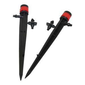 360 Degrees Adjustable Irrigation Micro Sprinklers With Spike 18cm / 28cm