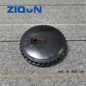 Black Ventilated MAN Fuel Tanker Parts 81122100000 Filler Cap