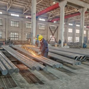 25FT 30FT 35FT 40FT 45FT 355Mpa Metal Utility Pole Octagonal Hot-Dip Galvanized Steel