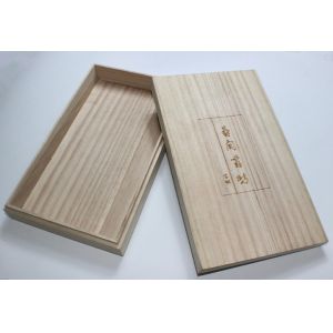 Lightweight Personalised Box , Paulownia Wooden Tea Bag Storage Box With Custom