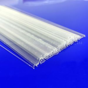China Custom High Temperature And Corrosion Resistance High Purity Quartz Capillary Wall Thickness 0.25mm on sale