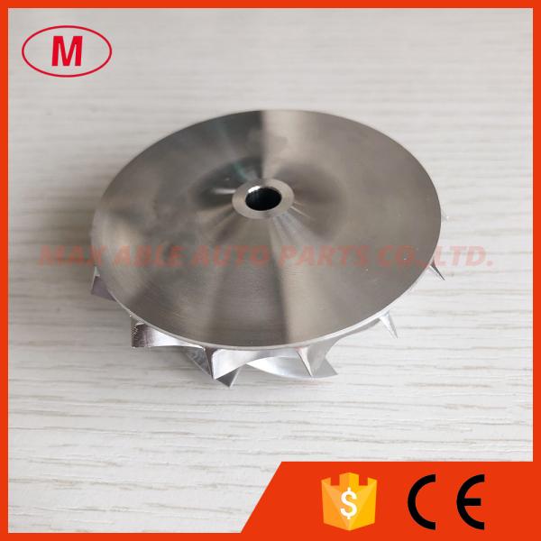 RHF5 45.28/60.00mm 7+7blades high performance Turbo milling/aluminum 2618/billet compressor wheel VF23/1441AA171