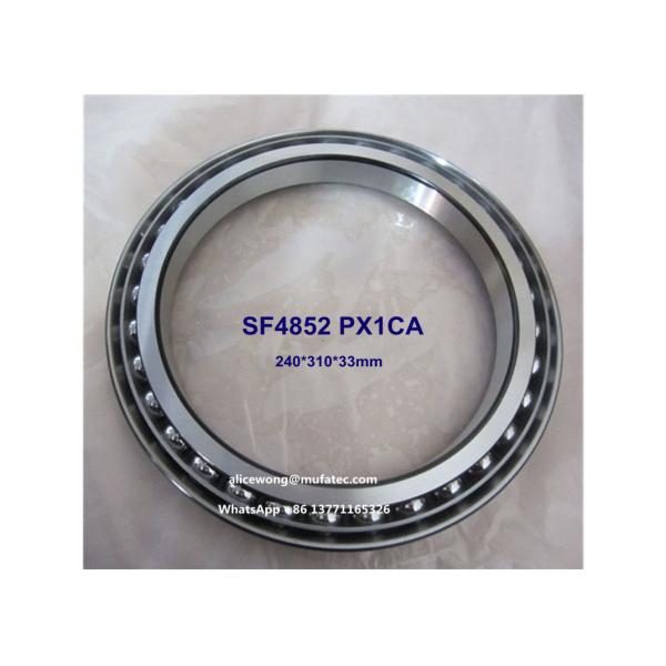 SF4852 PX1CA excavator bearing thin section angular contact ball bearing 240*310