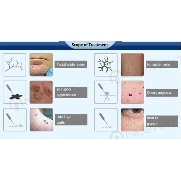 Professional High-frequency Vascular Removal Beauty Machine laser spider vein removal with CE approval