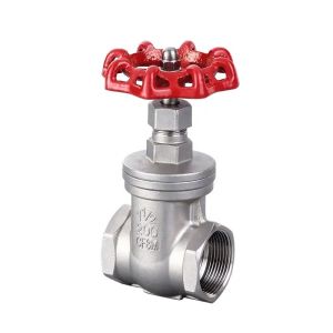201 304 316 Stainless Steel Hard Sealed Gate Valve for Internal Threaded Water