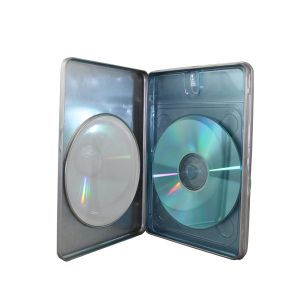 DVD tin with window
