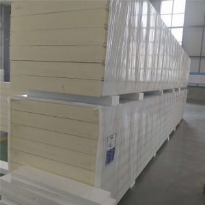 Fire-Resistant 35-40kg/m3 Core Density PU Sandwich Panel with Polyurethane