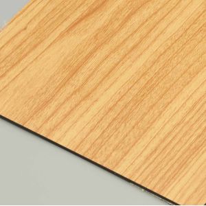 Anti scratch Wooden Aluminum Composite Panel