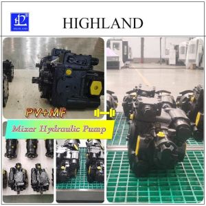 Hydraulic Oil Cement Mixer Hydraulic Pump With 42Mpa Peak Pressure