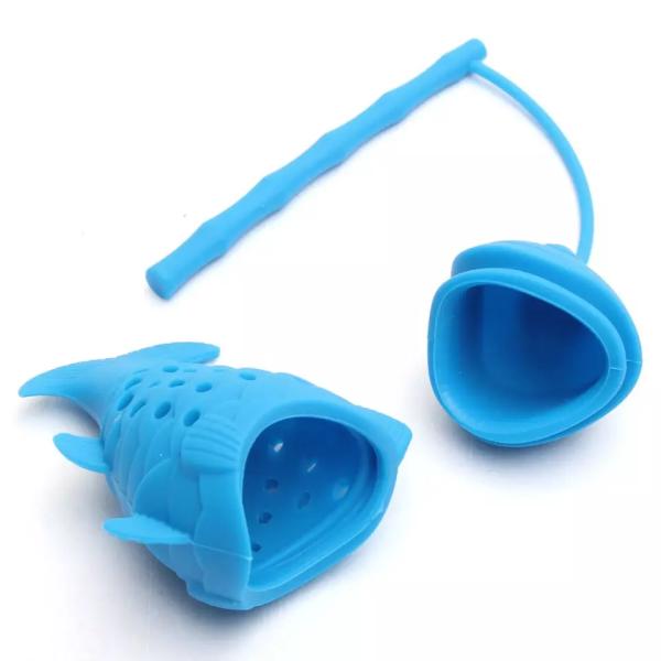 PORTABLE Eco Friendly Tea Infuser with Reusable Silicone Strainer and Multi Colour