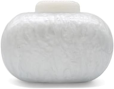 Buy Acrylic Evening Clutch Bag for Women Shell Shape Shoulder Crossbody Bag Glitter Marble Purse Handbag at wholesale prices