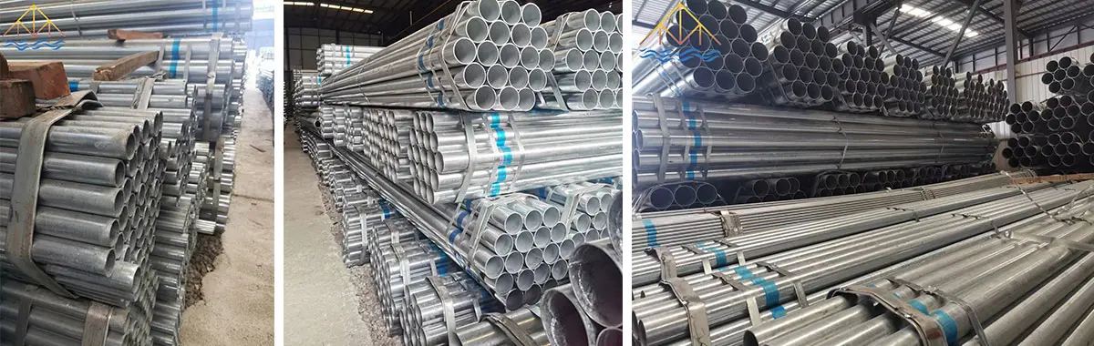 ASTM A53 GrA Galvanized Steel Pipe BS1387 Galvanized 3 Inch Pipe 1/2in To 48in
