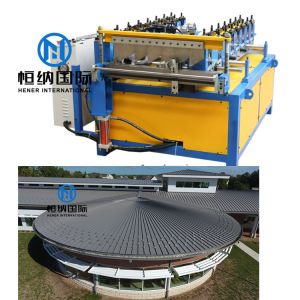 Color Steel Standing Seam Former Snap Lock Roof Panel Making