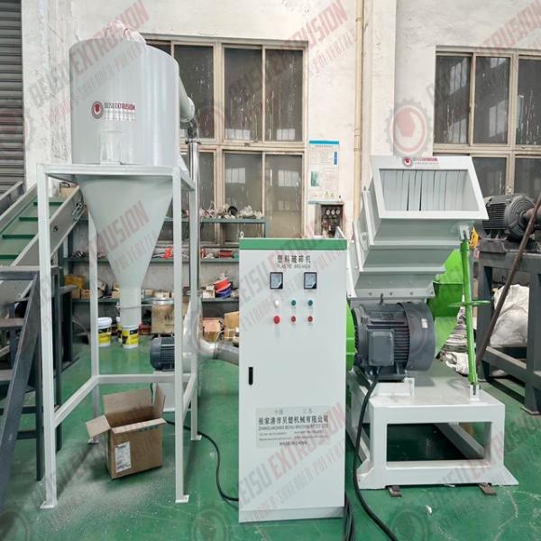 BS-32 Double Pipe Single Screw Extruding Making Machine With Cutter