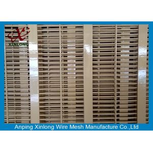 Dark Green Custom Security Fence , Residential Security Fencing Eco Friendly