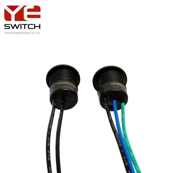 16mm Momentary Low Profile Push Button Switch with Wire