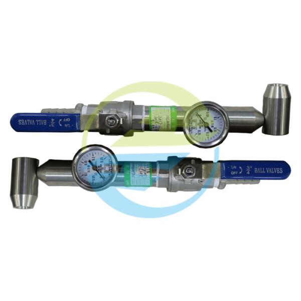 Adjustable Water Pressure IP Testing Equipment IEC60529 Handheld IPX5 Or IPX6 Water Jet Nozzle