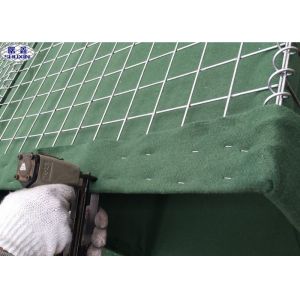 Galvanized Military Barriers Used Protective Walls Geotextile Fabric Components